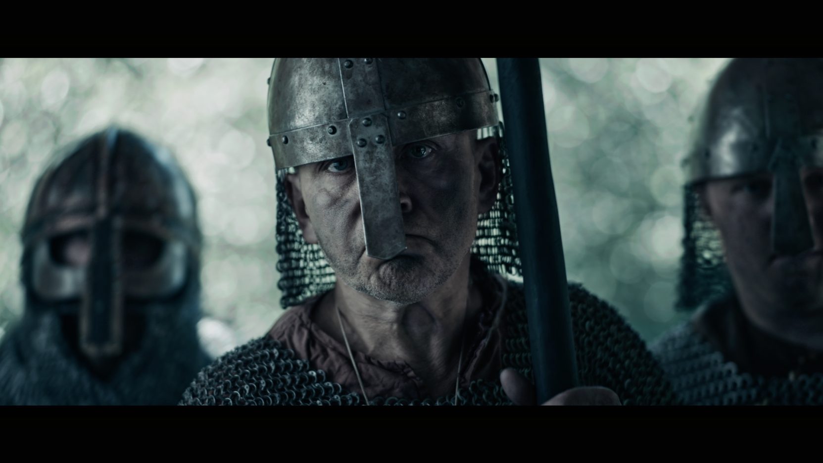 Screencaps from the Viking Village commercial. Historical re enactment of a viking battle and the appearance of a shaman in a sauna